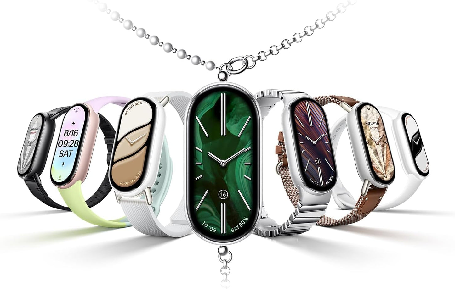 XIAOMI Mi Smart Band 10 (2025) Global Version - 1.72" AMOLED Display | 21 Days Battery Life | Touchscreen, Multi-Sport Tracker, Activity Tracker, Heart Rate Monitor | BT5.4 - (Midnight Black)