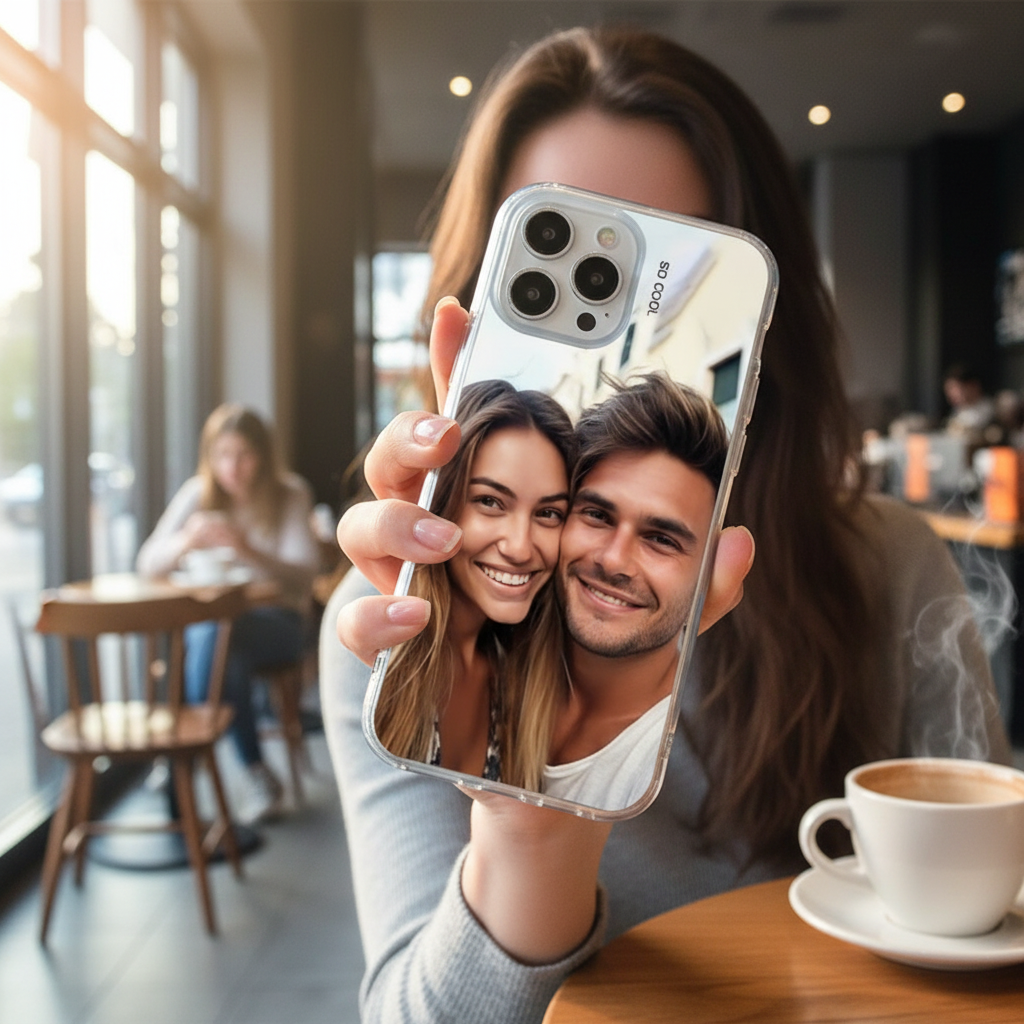 For iPhone 17 16 15 14 13 12 11 Pro Max Mini SE 2020 2022 Air XS XR 7 8 Plus 16e DIY Photo Customized Case IMD Shockproof Cover